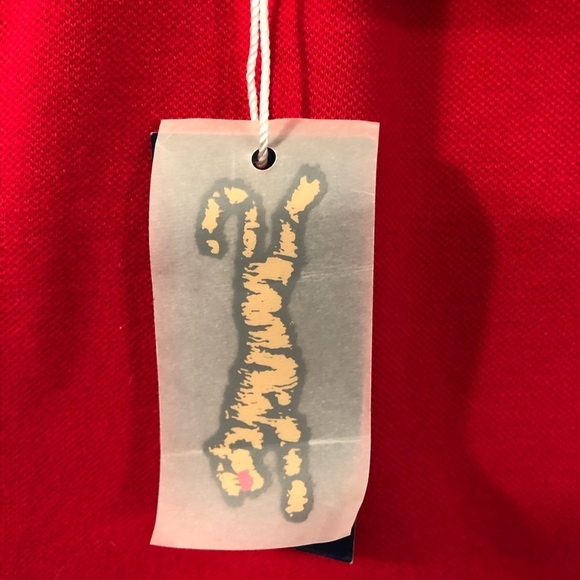 Le Tigre red polo crop shirt -  tiger SZ M classic - Picture 8 of 13